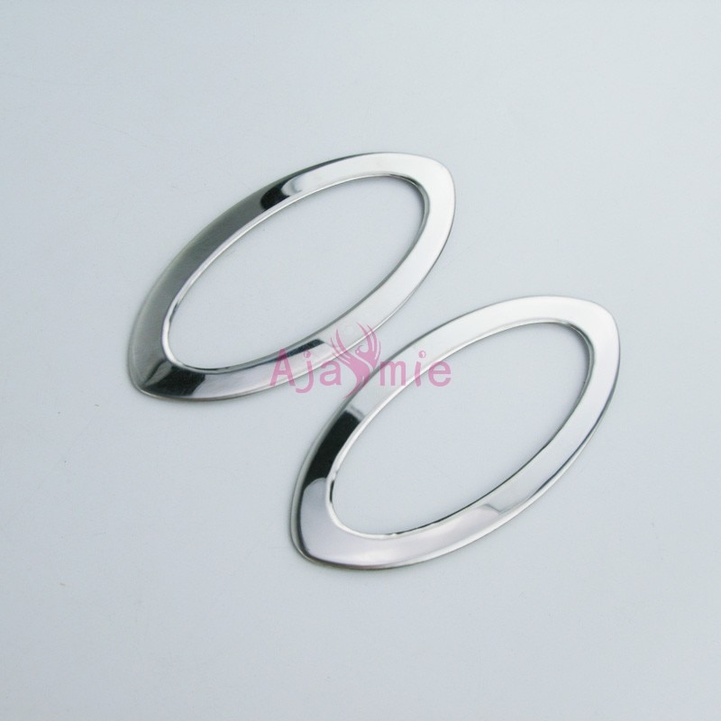 #304 Stainless Steel Side Lamp Cover Bumper Trim Car Styling For Nissan Juke Accessories