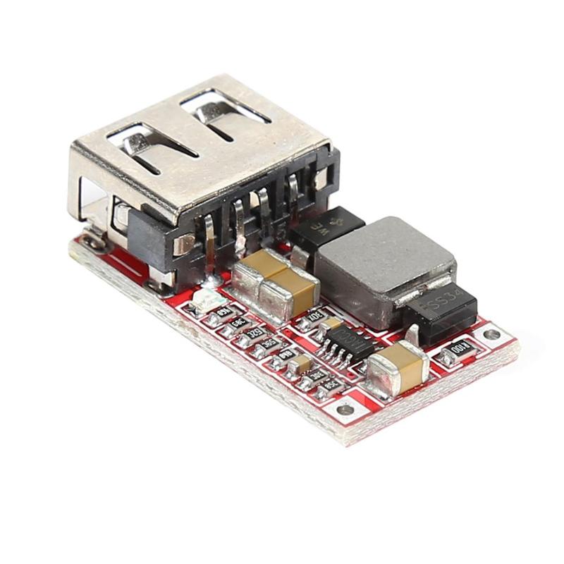 DC-DC Step-Down Module 6-24V 12V 24V naar 5V 3A Auto USB Telefoon charger Board