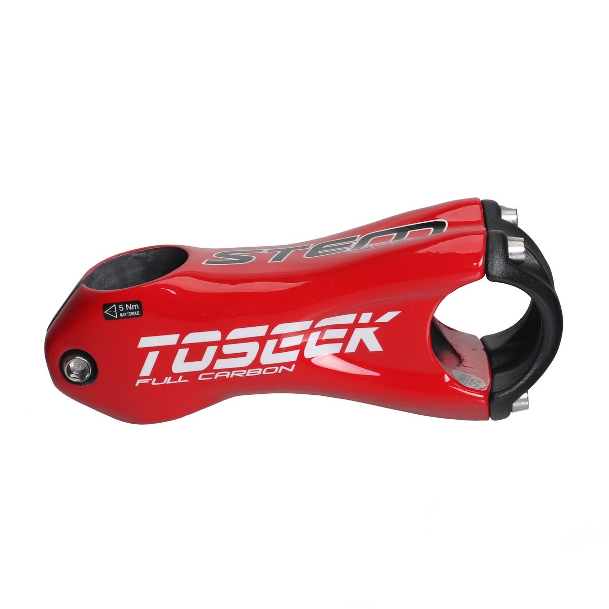 TOSEEK – tige de vélo en Fiber de carbone à 10 degrés, guidon/fourche de vélo de route, diamètre 31.8/28.6mm, 3 couleurs: red 90
