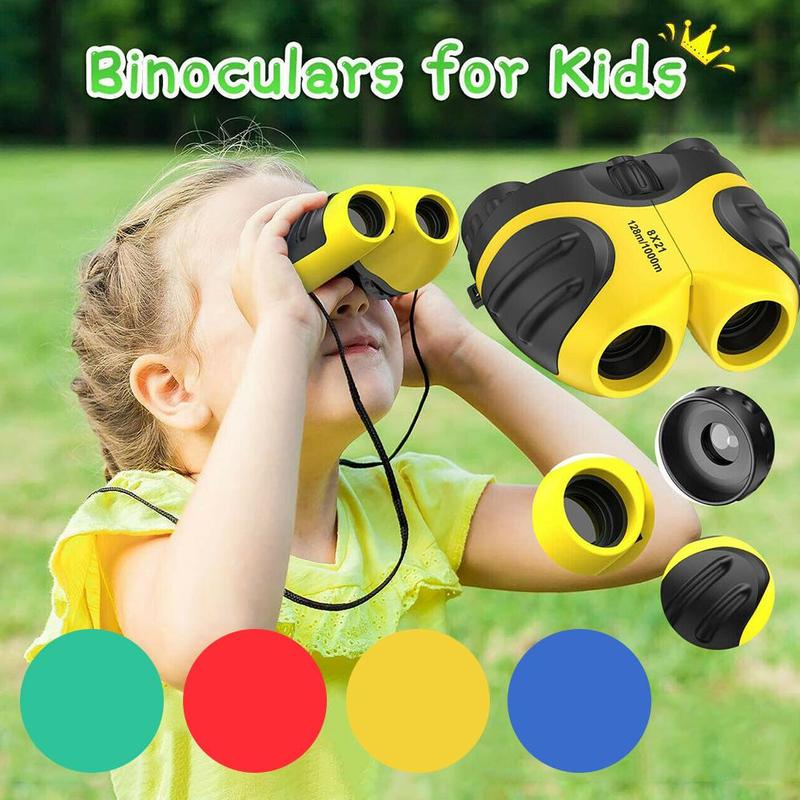 Bambini's telescopio binocolo 8x21 pieghevole mini di notte portatile ad alta potenza telescopio ad alta definizione D0O2