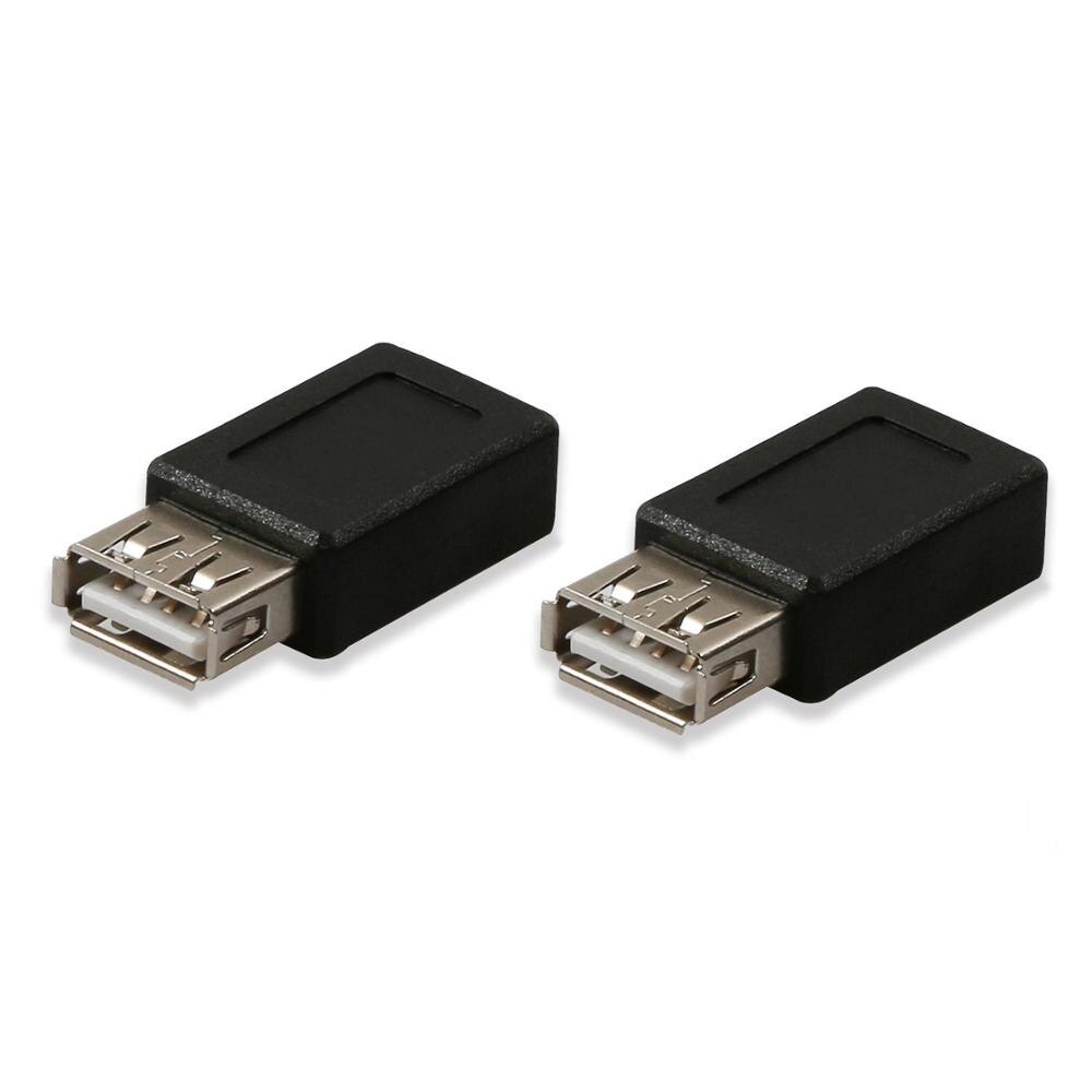 Onvian usb 2.0 typ a hona till mini usb 5p b hona adapter plugg konverter usb till mini usb dataladdare för telefonkontakt