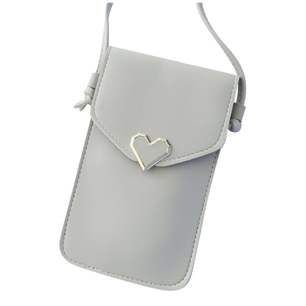 Bolsa de couro pu da moda para celular, bolsa de ombro com capa para celular iphone 11 pro max telefone universal,: E