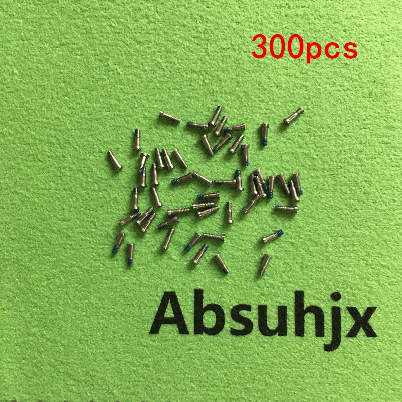 Absuhjx 300pcs Torx 5 Point Star Screw for iPhone 6S 6 Plus 5S Dock Connector Bottom Pentacle Screws Accessories Repair Parts