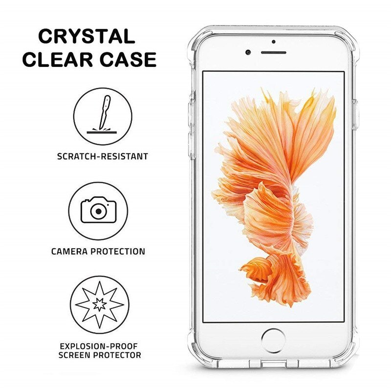 Jome Se Clear Telefoon Case Voor Iphone X Xs 11 Pro Max Se Case Voor Iphone 6 6s 7 8 Plus X 5S Se 7Plus 8 Plus 11 Siliconen Case