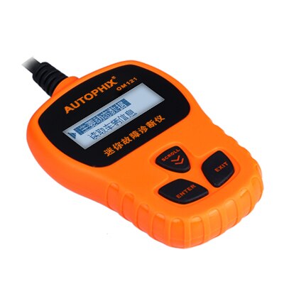 OM123 Auto Diagnoseapparaat Obd Running Computer Algemene Decoder Motorpech Code Light Clear: 3