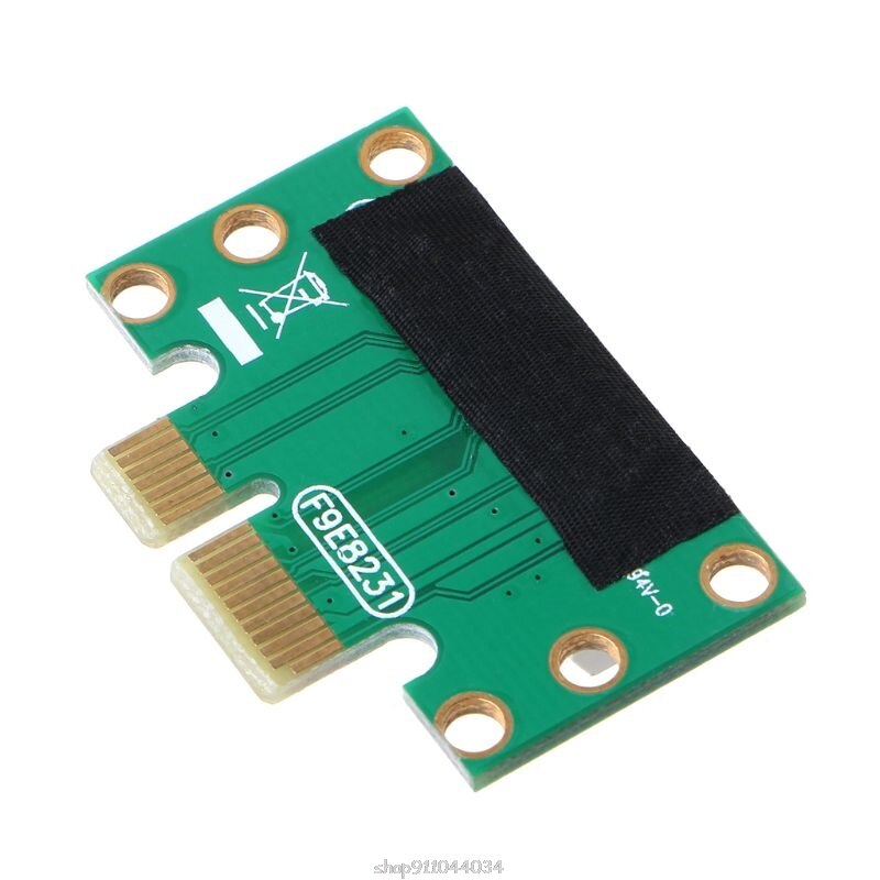 PCI-E PCI Express X1 Adapter Riser Card PCIE X1 to X1 Slot Converter Card 90 Degree for 1U Server Chassis Ja27 21