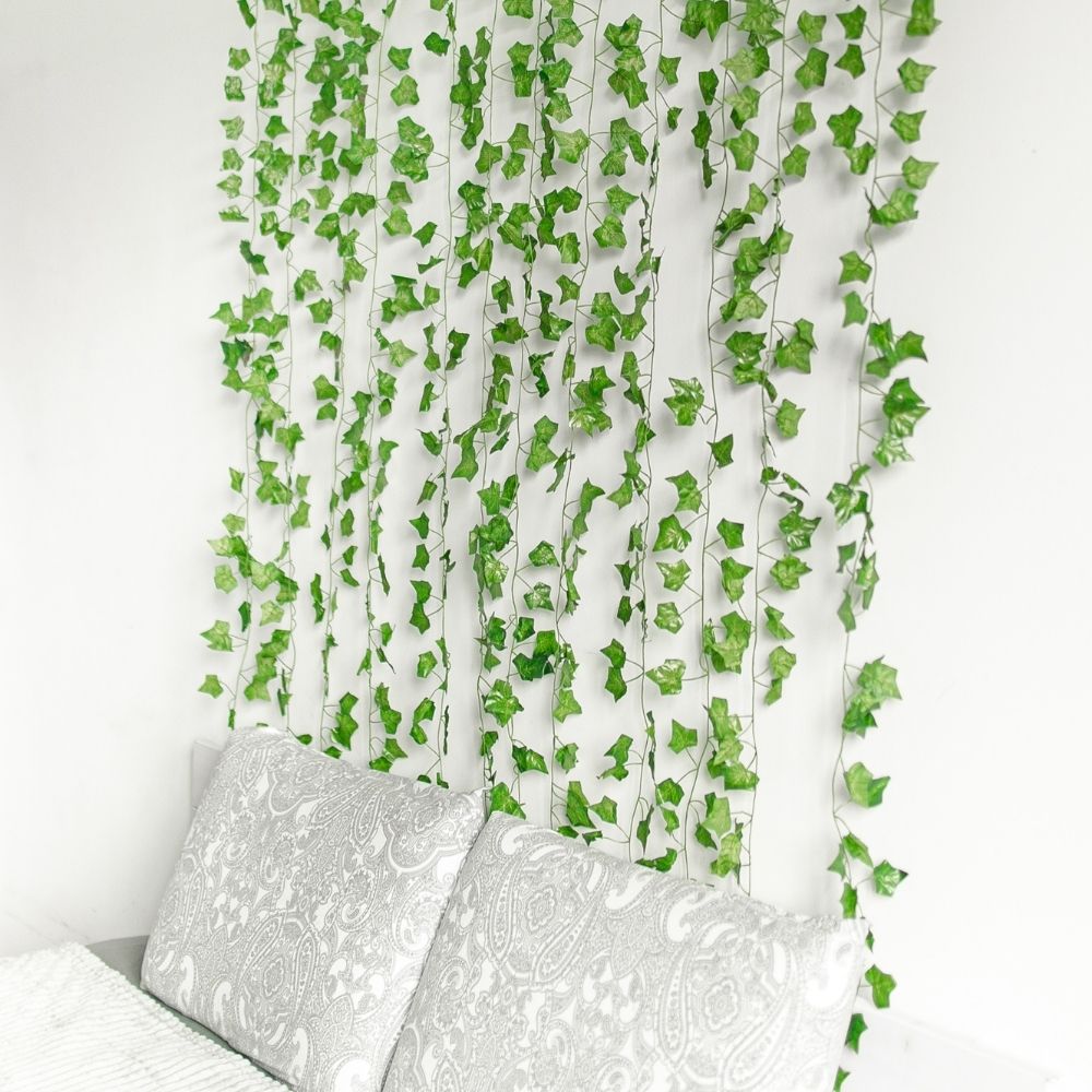 Flamingueo Plantas Artificiales 12uds x 2m Decoracion Habitacion Adolescente Enredadera Artificial Decoracion Hogar Planta Artificial Decoracion Otoño Hiedra Artificial Aesthetic Room Decor Enredaderas Decorativas