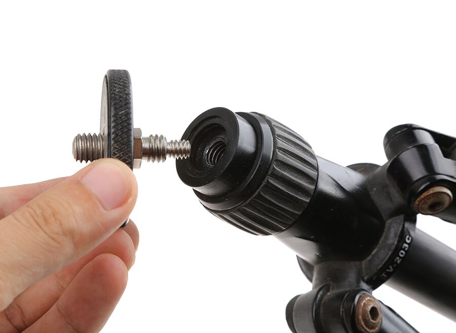 Adaptateur d'axe central de trépied 1/4 et 3/8 à 3/8, vis en métal pour accessoires de Studio de tête de trépied Sirui Benro 10 pièces