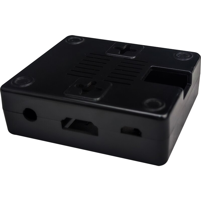 Boîtier Raspberry Pi 3 modèle A + Plus, coque Pi 3A + avec ventilateur de refroidissement: Black case