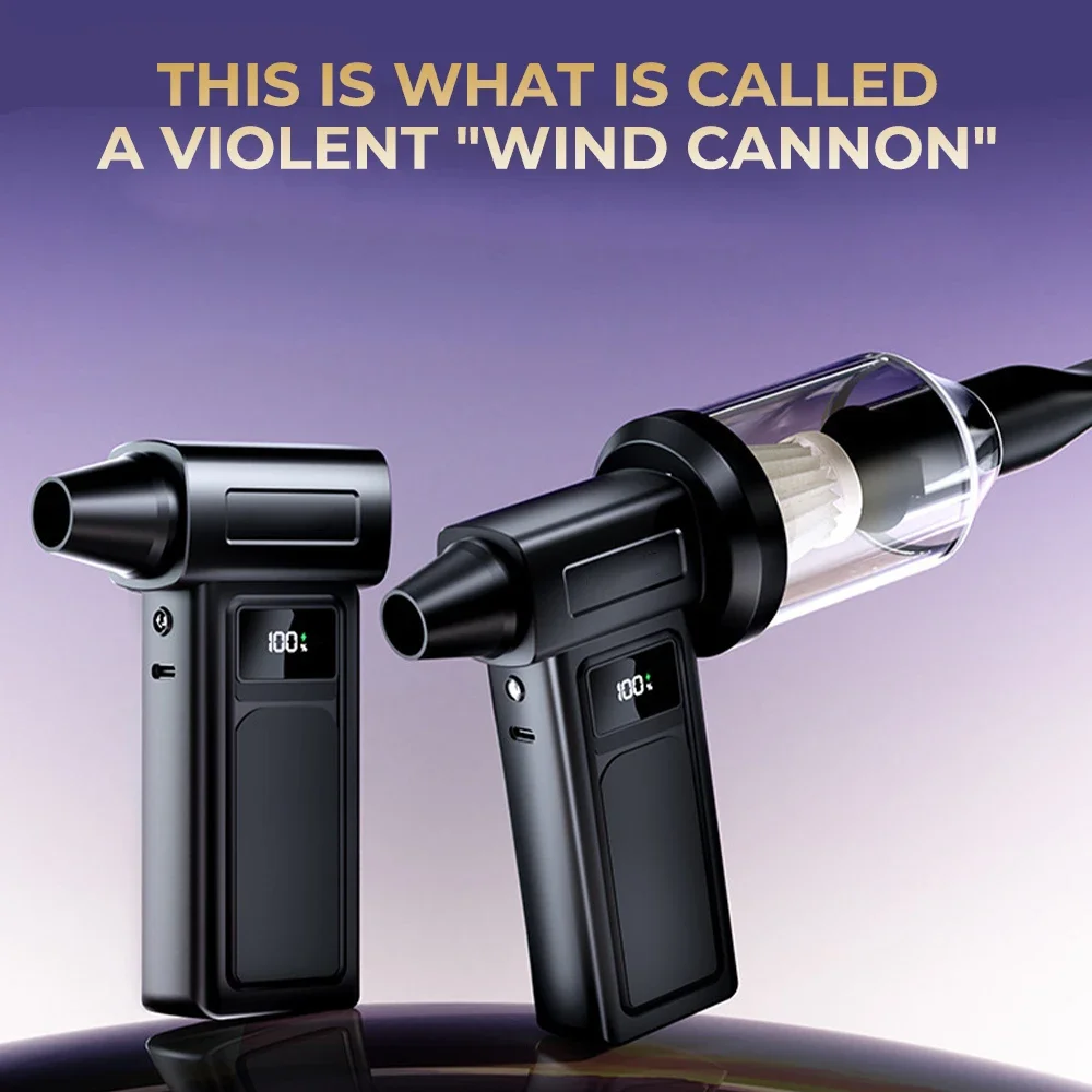 Xiaomi 1000000 RPM Turbo Jet Blower Luchtblazer Draagbare Stofreiniger USB Opladen 65 m/s Elektrische Krachtige Borstelloze Jet Blower