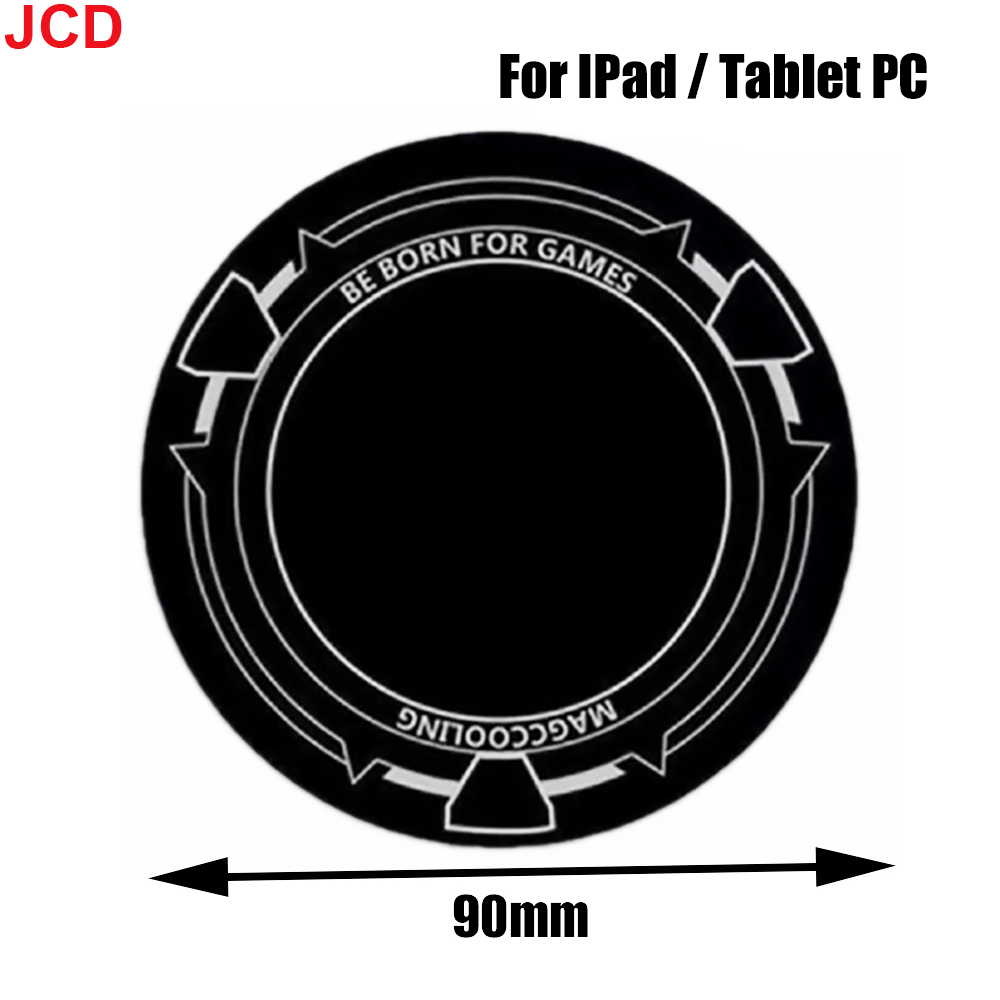 JCD 5pc 35/40/60/90cm anneau de plaque métallique pour Magsafe support magnétique pour IPad de voiture radiateur feuille de fer autocollant pour téléphone/IPad/tablette PC: WHITE