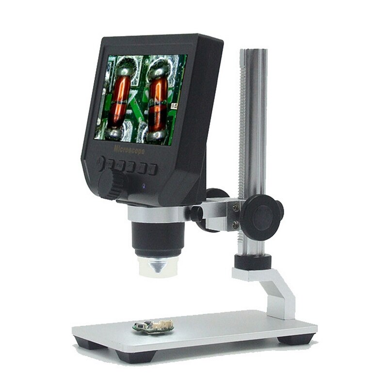 600X Digital Microscope Electronic Video Microscope Soldering Video Microscope Camera 4.3 Inch Lcd Endoscope Magnifying Camera