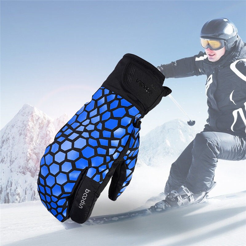 Boodun Fietsen Handschoenen Skiën Touchscreen Anti-Slip Ademende Handschoenen Fiets Fleece Thermische Warm Outdoor Sport Handschoenen