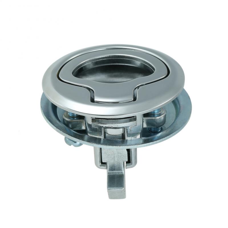 1.5" Camping Car Flush Pull Slam Latch Hatch Boat Deck Hatch Door Stainless Steel lock: Default Title