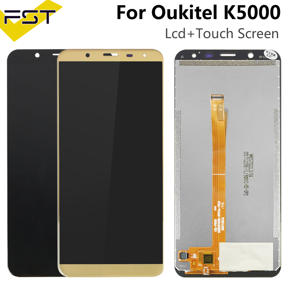 For Oukitel K5000 LCD Display and Touch Screen Digitizer Assembly Touch Sensor lcd for oukitel k5000 display touch screen