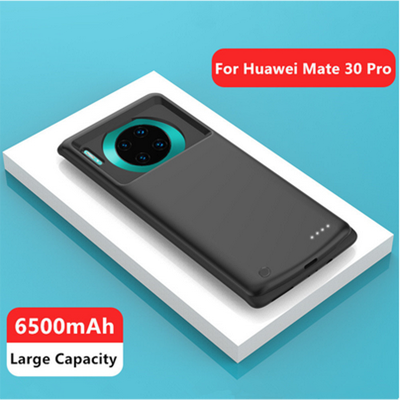 Powerbank, dunne smartphone batterijhoes voor huawei mate 30, mate 30 pro batterijhoes, opladerhoes voor huawei mate 30 hoesje