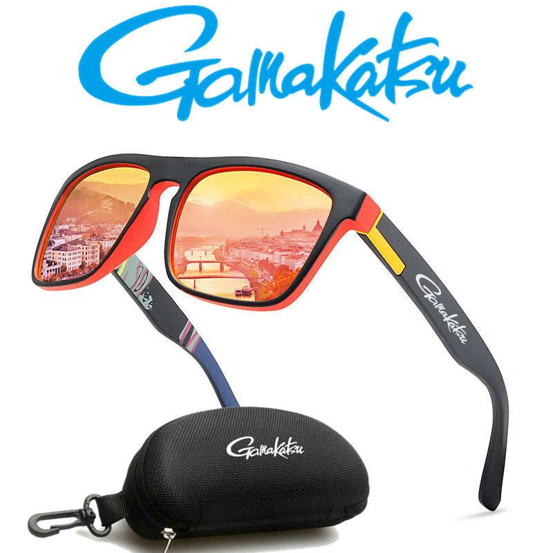 Gamakatsu kolarstwo okulary wędkarskie alpinizm anty-ultrafioletowe klasyczne spolaryzowane okulary jazdy okulary przeciwsłoneczne robić prowadzenia pojazdu lub wędkowania