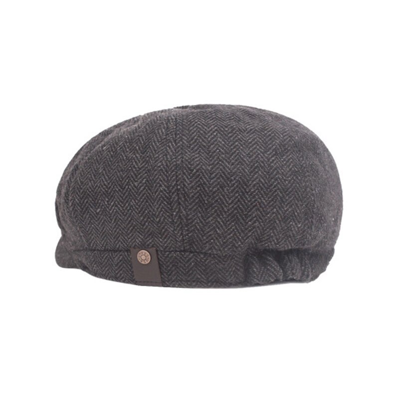 Unisex Newsboy gorras calientes Tweed Octagonal sombrero para hombre Otoño Invierno boinas para mujeres gorras de Detective gorras planas Retro Chapeau