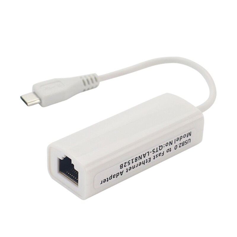 Ethernet Adapter Wired Foldable Micro USB LAN Adapter USB to 10/100 Network Port High Computer Accessories