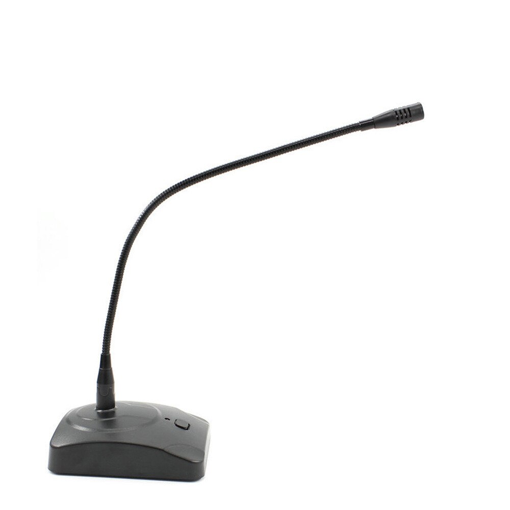 Wired Conference Microphone 360 Flexible Gooseneck Mic for Broadcasting Conference Instrument 6.5mm Audio Cable