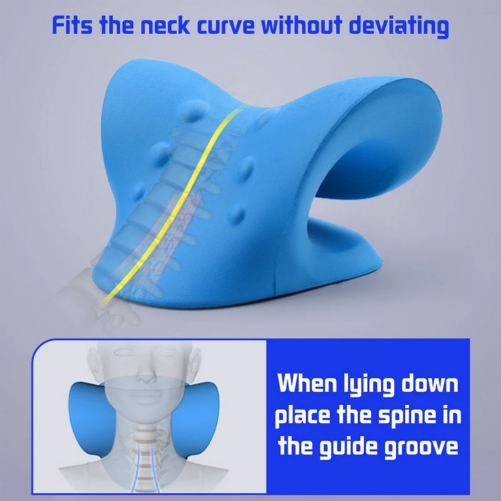 Hals Brancard Massage Apparaten Kussen Massager Cervicale Wervelkolom Stretch Orthopedische Correctie Ontspannen Tractie Ontspanning Spier