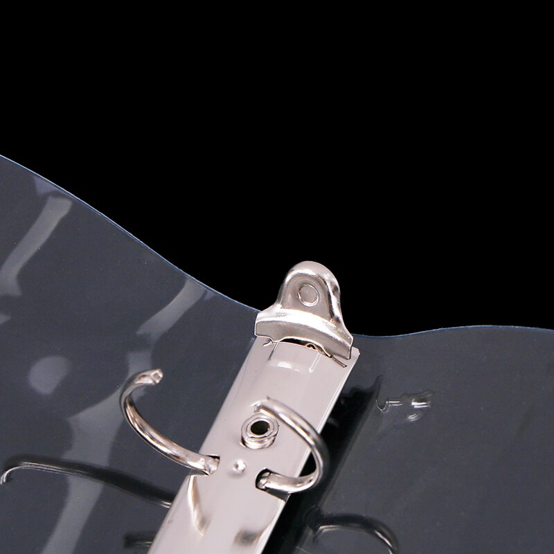 Transparent Color Plastic Clip File Folder A4 Notebook Loose