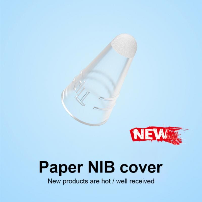 5pcs Protective Case For Apple Pencil 1 2st Pen Point Penpoint Cover Silicone Protector Case For Apple Pencil 2 Case: Transparent