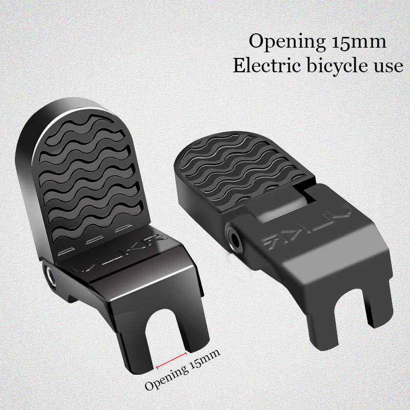 Elektrisches Fahrrad Hinterpedal Fahrrad Hinterrad Klapppedal Elektrische stehende Person Universal- Pole Mountainbike Pedal: Grün