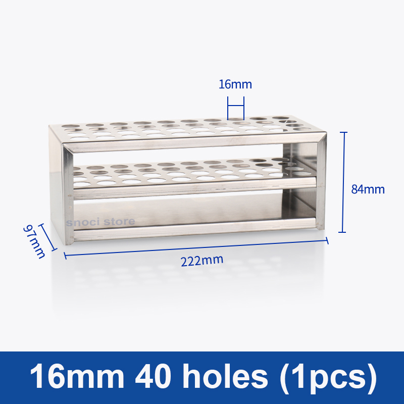 Attrezzatura da laboratorio multifunzionale per portaprovette da laboratorio con portaprovette da 21/24/40 fori, 1 pezzo: verde
