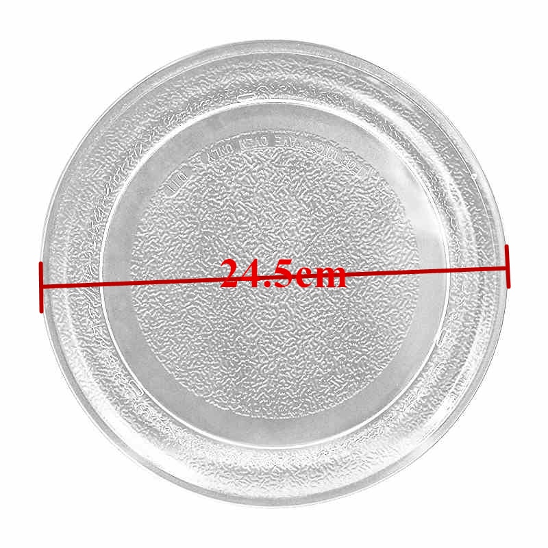 Magnetron Glazen Plaat 24.5 Cm Platte Cover Voor Een Magnetron Voor Galanz Midea Lg Magnetron Onderdelen
