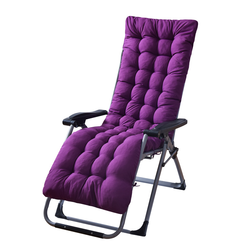 Outdoor Patio Tuinhuisje Lounger Stoel Kussen Dek Stoel Fauteuil Zetel Matras: Paars