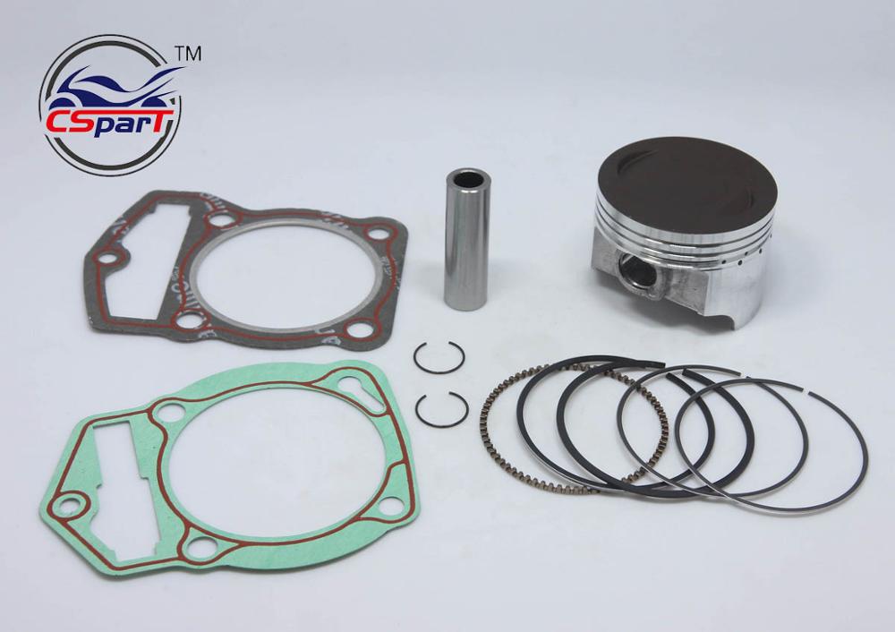 69MM 17MM Piston Rings Gasket Kit CB250 250CC 169FMM ZongShen Shineray Kaya Xmotos Apollo orion Dirt Pit Bikes Parts: Piston Gasket Kit