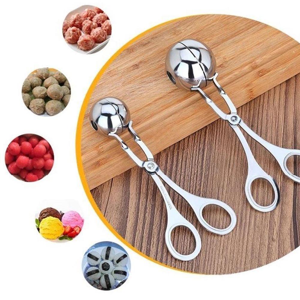 Staal Maker Gehaktbal Clip Gehaktbal Maker Rijst Ronde Roll Bal Maker Voor Maken Bal Clip Vis Y6Z8