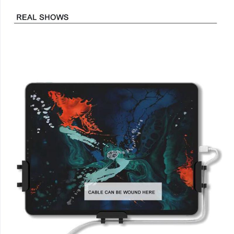 3x Adhesive Phone Tablet Holder Wall Mount Stand Hook Cradle for iPad Cellphone support Storage cables home Hook hanger