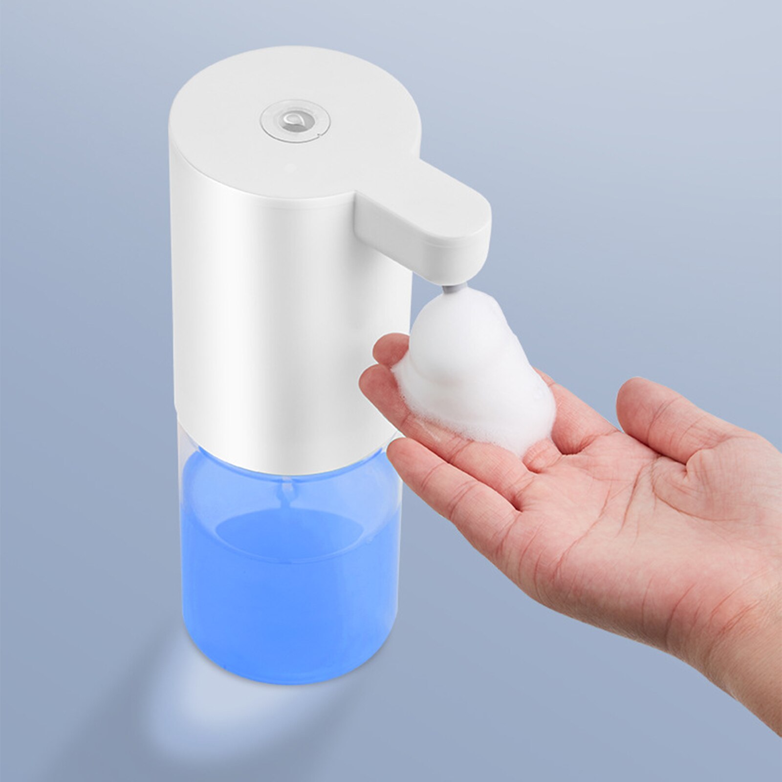 330ml Automatic Induction Foam Soap Dispenser Smart Hand Washing Device USB Rechargeable Hand Sanitizer Shampoo Container Bottle