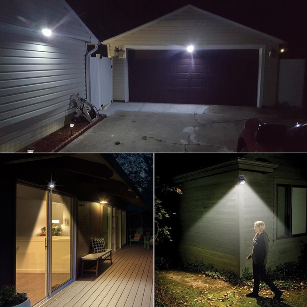 4 Stuks Led Solar Licht Met Pir Motion Sensor Muur Lampen Outdoor Tuin Straat Zonnepaneel Waterdichte Nacht Beveiliging Verlichting