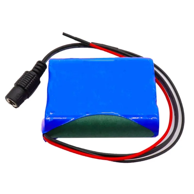 Batería de litio de 12V 3500mAh 3S1P 18650 para altavoz linterna CCTV GPS reflector recargable de larga duración