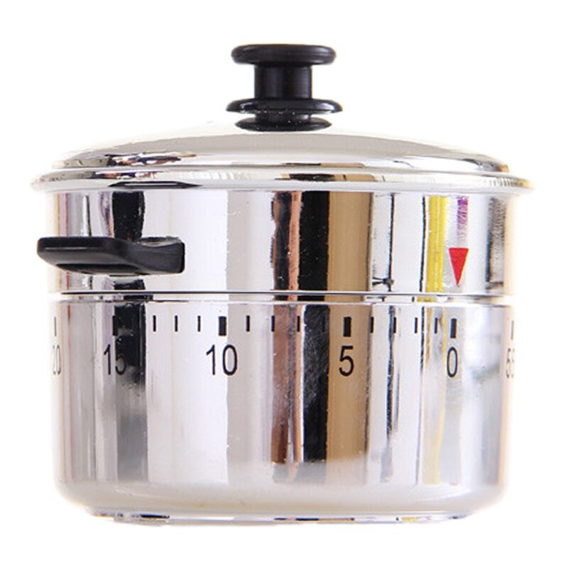 60 Minutes Home Mechanical Timer Novelty Kitchen Countdown Clock Alarm Wind Up X7JE