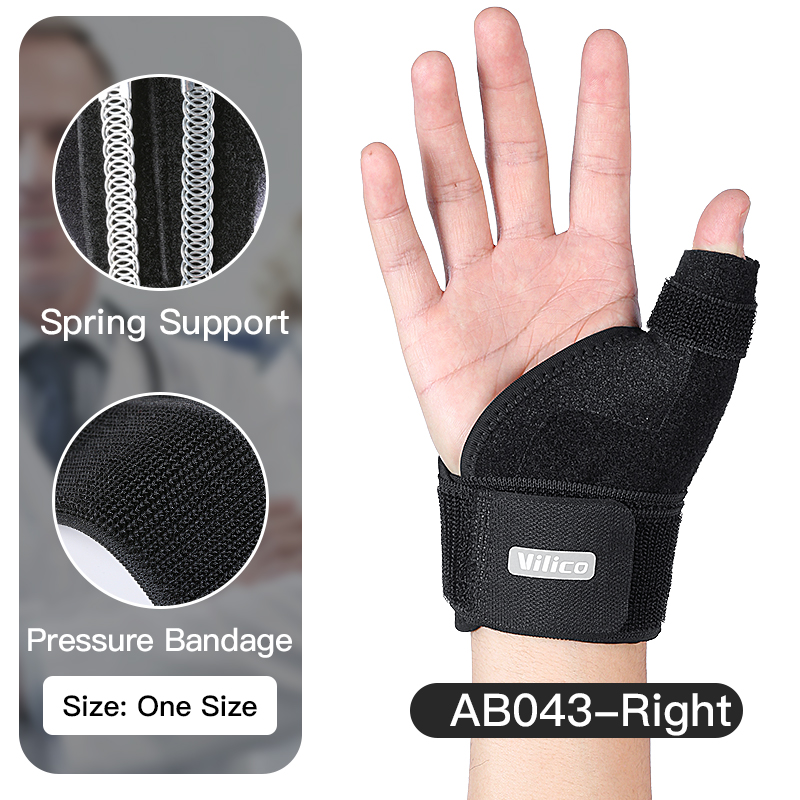 Férula Flexible para la muñeca, soporte para el pulgar para la artritis tendinitis, Protector transpirable para el pulgar, se adapta a la mano derecha e izquierda, 1 unidad: YELLOW