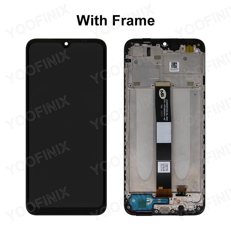 Oem-val för xiaomi redmi 9a lcd  m2006 c 3lg -skärm  m2006 c 3li pekskärm för xiaomi redmi 9c lcd  m2006c reservdelar