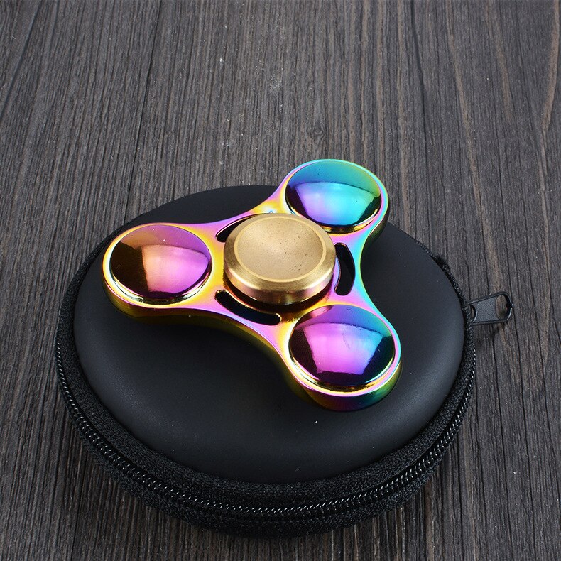 Hand Spinner High Speed Bearing Titanium Alloy Toys Anxiety Stress Adults Kid Metal finger spinners