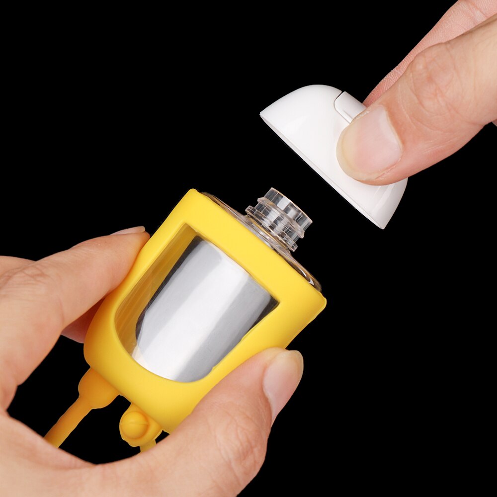 30Ml Mini Empty Hand Sanitizer Bottle Refillable Containers Reusable Silicone Protective Case Sub Travel Accessories