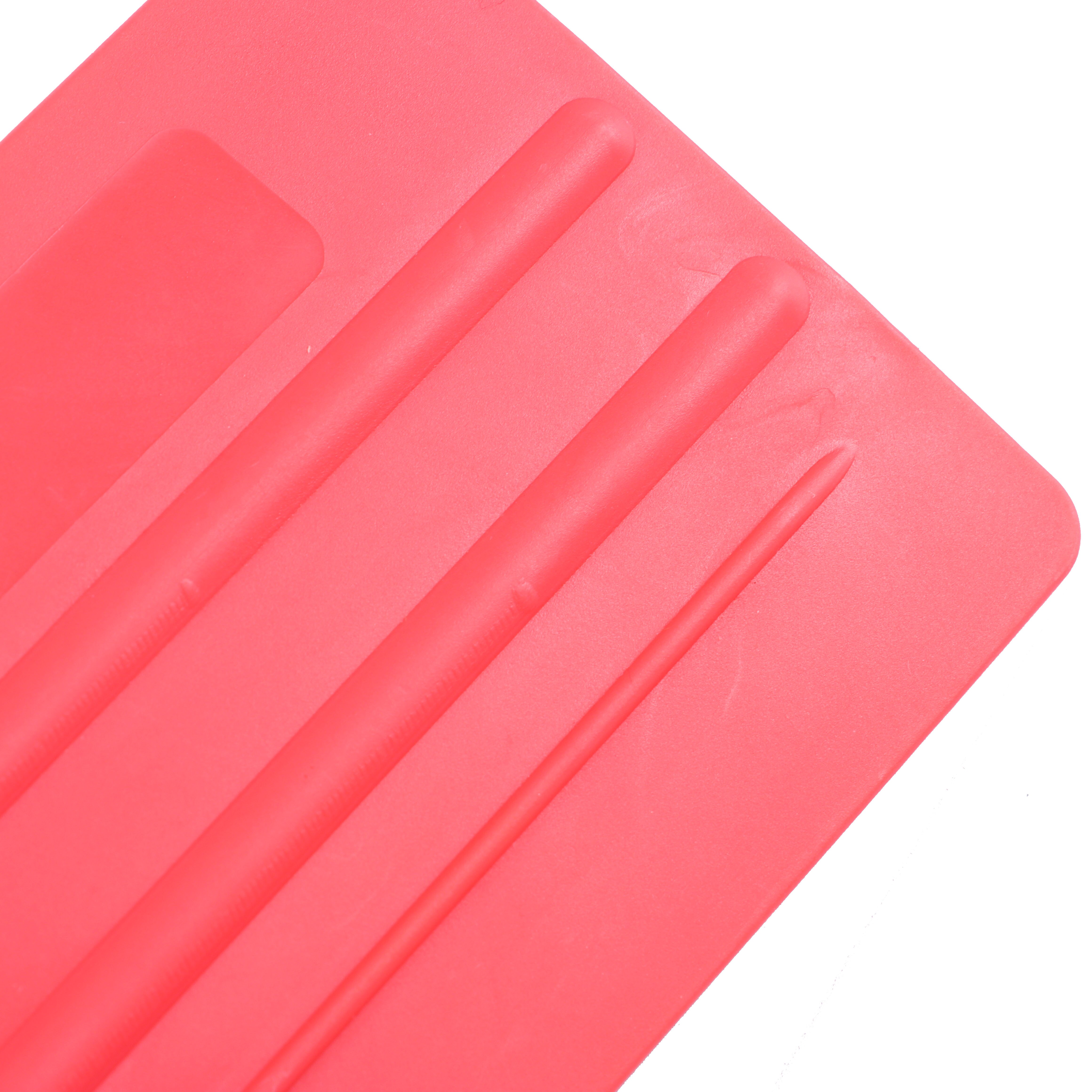 KTM TPE+PP Soft Film Squeegee Scraper Car Foil Tool Double-sided Scraping Vinyl Carbon Fiber Wrap Square