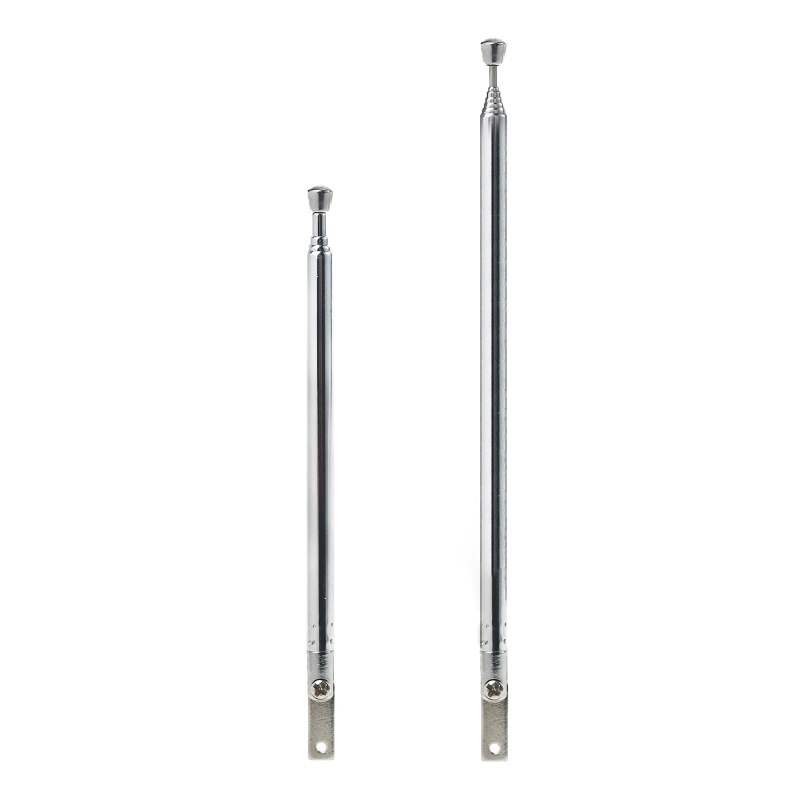 Telescopic Aerial Antenna 5/7 Sections Extendable Antenna Receiver Universal