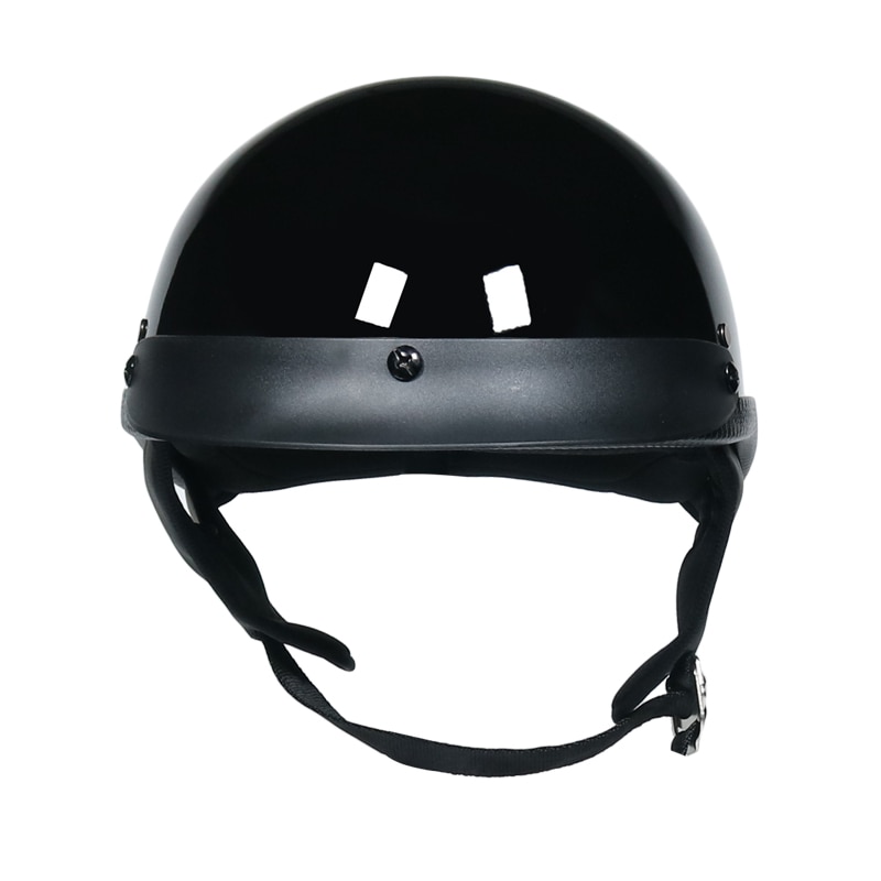 Retro En Vintage Half Open Gezicht Dot Goedgekeurd Motorhelm Voor Man En Vrouw