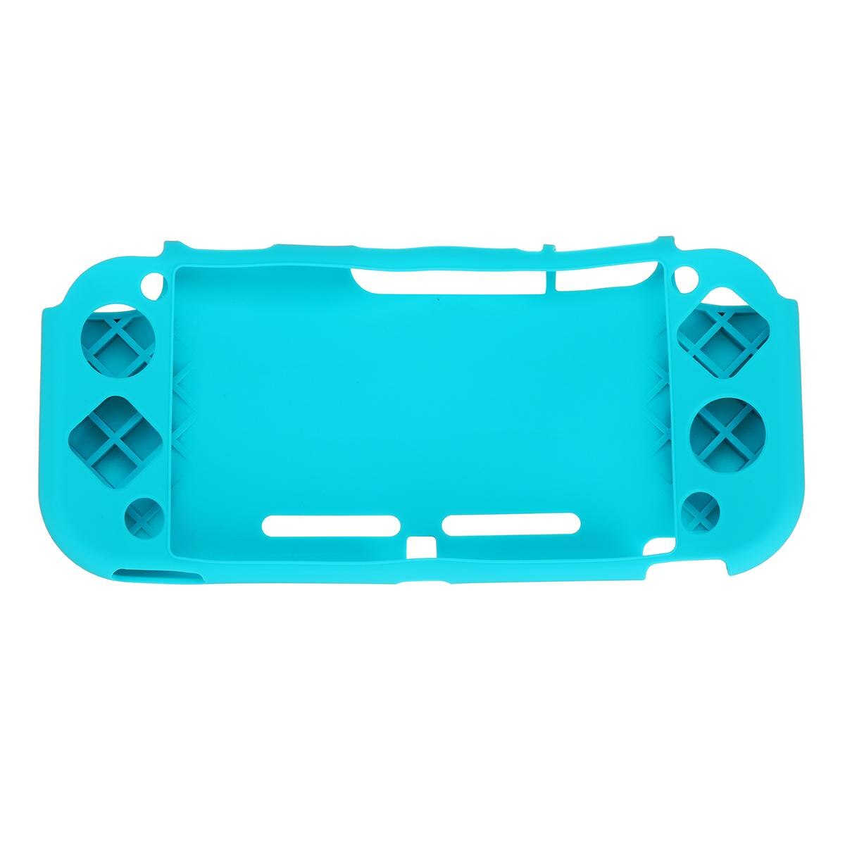 Zachte Siliconen Shell Voor Nintendo Schakelaar Lite Protector Case Cover Ultra Dunne Game Console Controller Transparant Cover Vervangen: Blauw