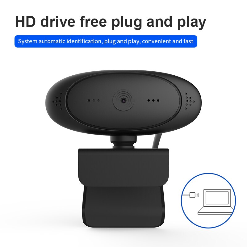 1080P HD Webcam Built-in Microphone High-end Video Call Camera Computer Peripherals Web Camera For PC Laptop Net Class