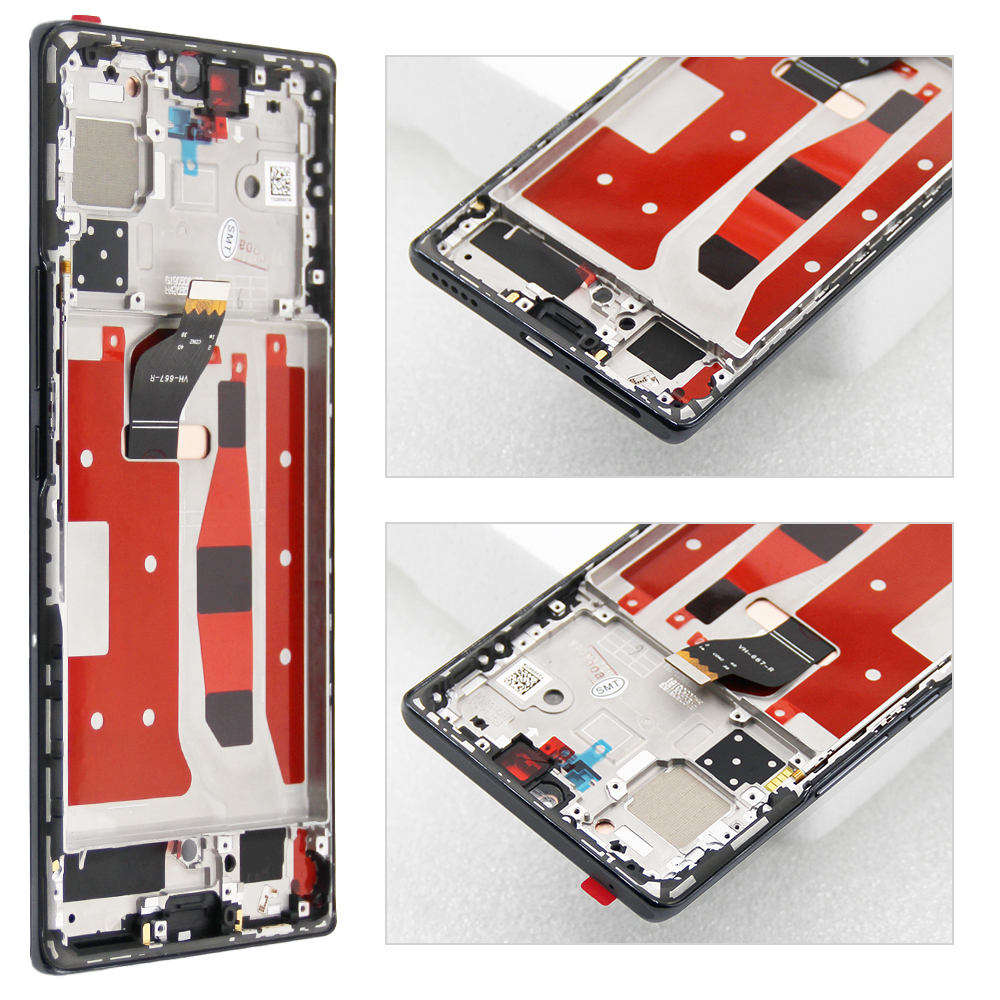 6.67'' OLED For Huawei Honor 70 Display For Honor 70 FNE-AN00 FNE-NX9 LCD Display with Frame Touch Screen Digitizer 100% Tested