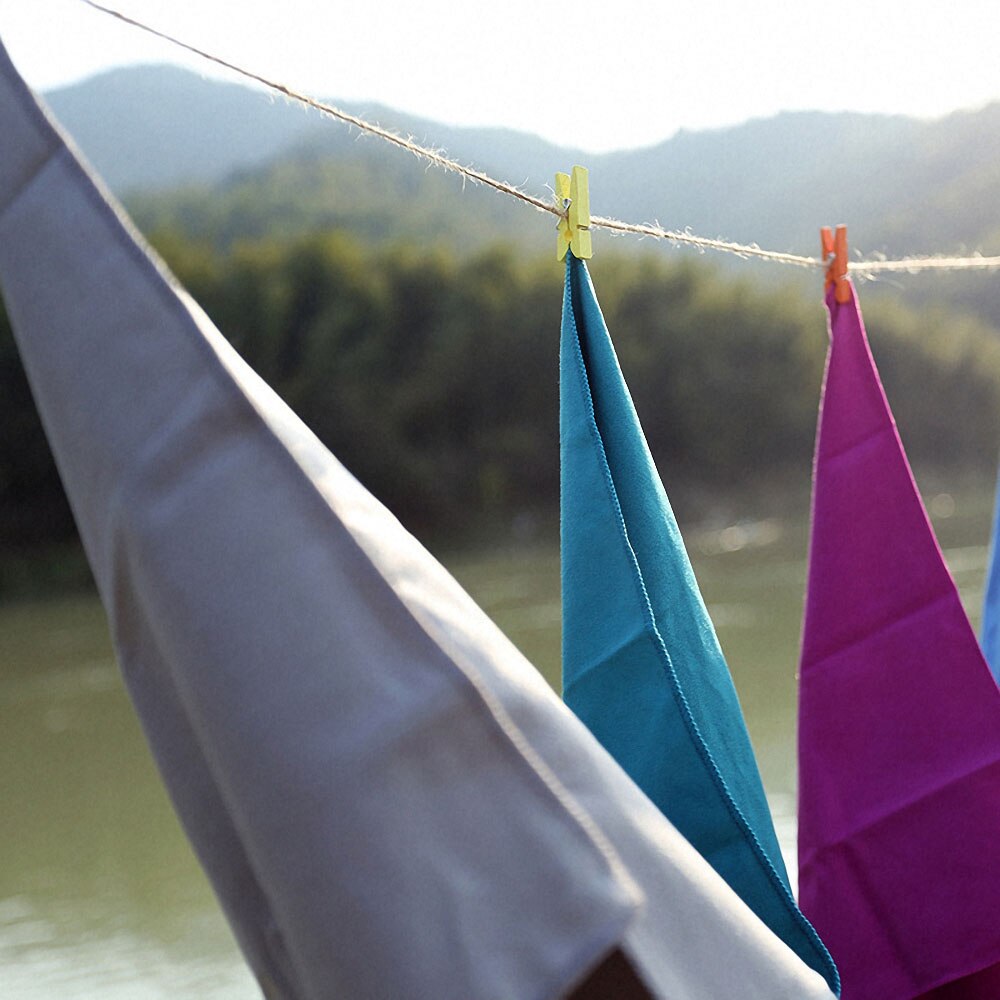 Serviette de natation en microfibre à séchage rapide, Portable, pour Camping en plein air, randonnée, cyclisme, sport