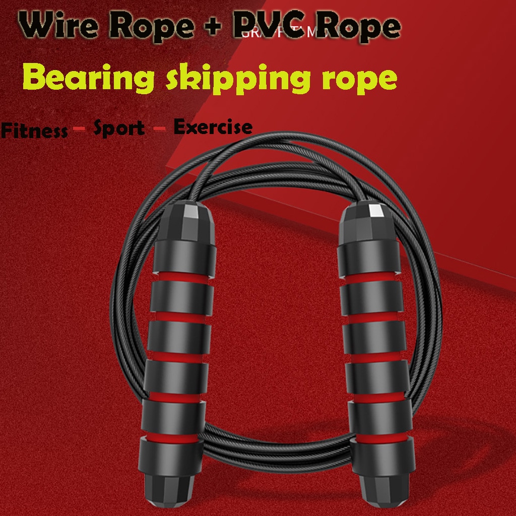 1LB Weighted Jump Rope For Men & Women - Adjustable Tangle-Free Speed Rope For Boxing, MMA & Fitness